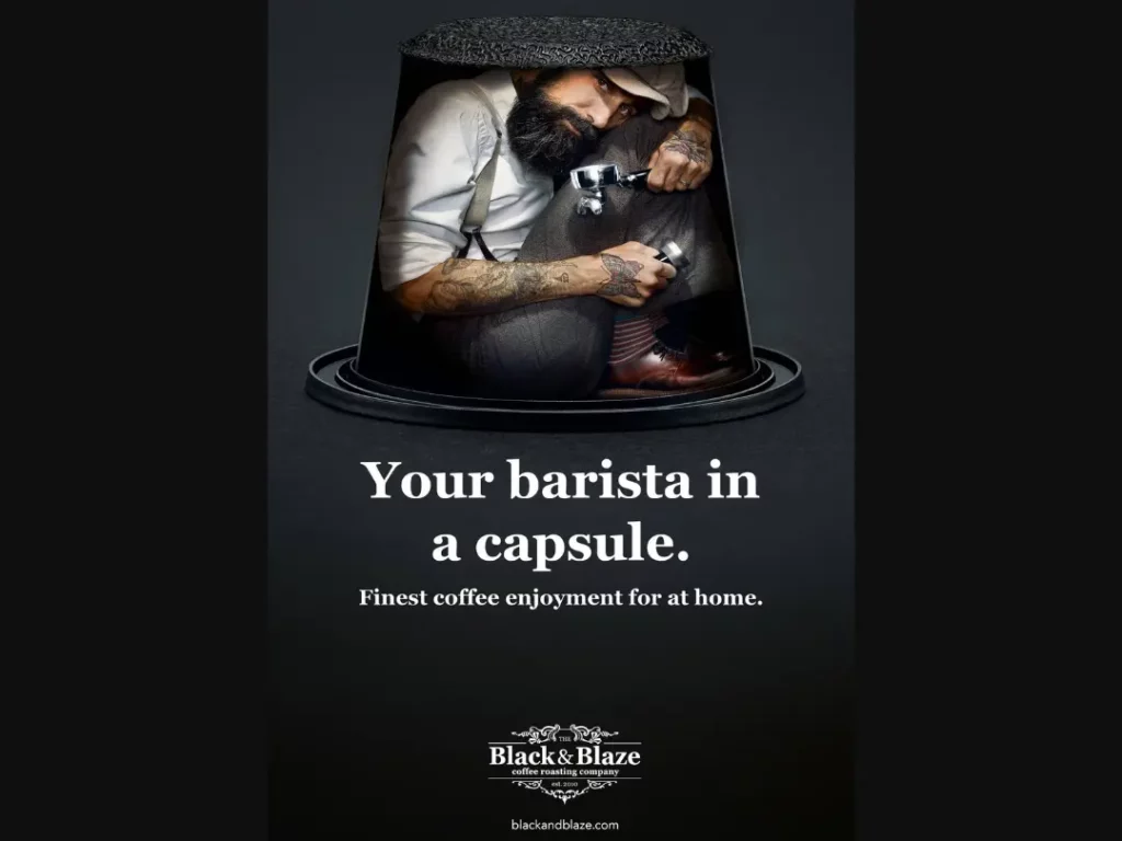 Black & Baze Ad